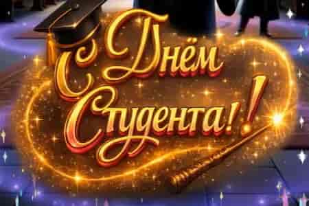 Весёлое Поздравление с Днём Студента