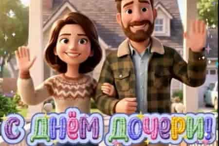 Поющее Поздравление с Днём Дочери