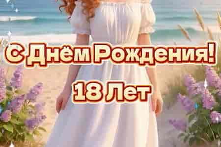 Поздравление с Днём Рождения 18 Лет