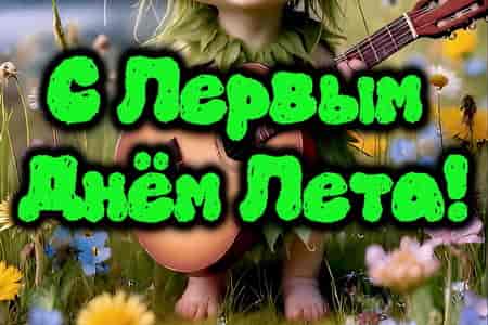 Весёлое Поздравление с Первым Днём Лета
