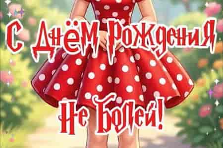 Поздравление с Днём Рождения не Болей