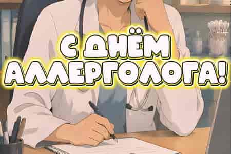 Поздравление с Днём Аллерголога