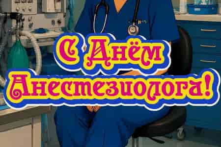 Поздравление с Днём Анестезиолога