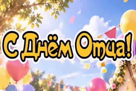 Поющее Поздравление с Днём Отца